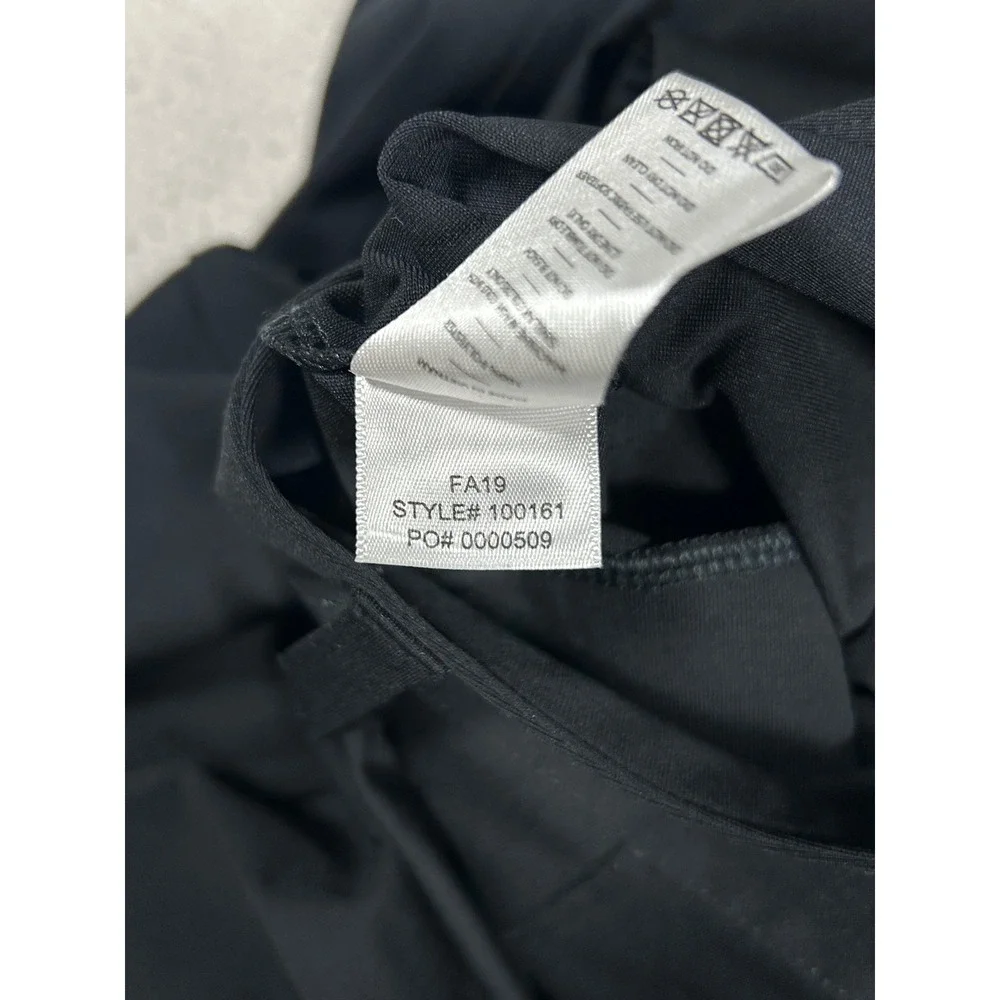 Rhone Commuter Pants Mens 34 Black Slim Straight Performance Trousers 100161